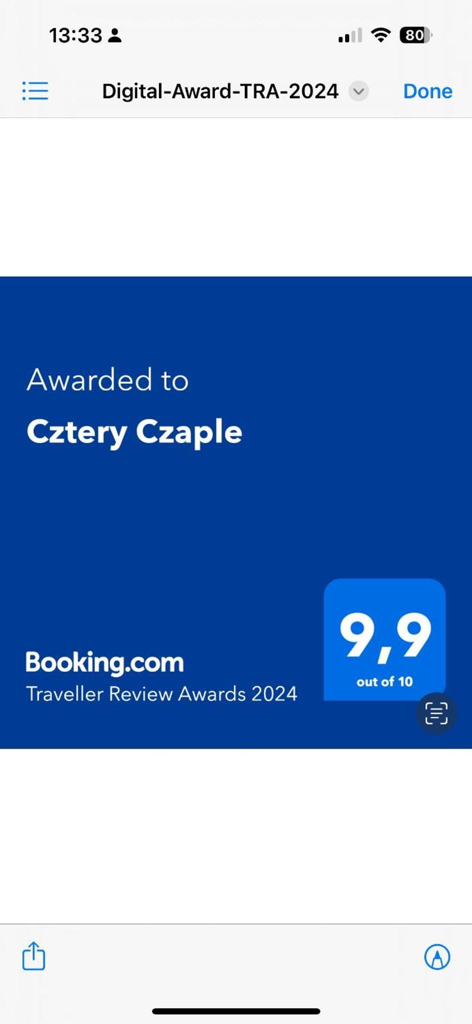 Cztery Czaple Leilighet Chełm Eksteriør bilde